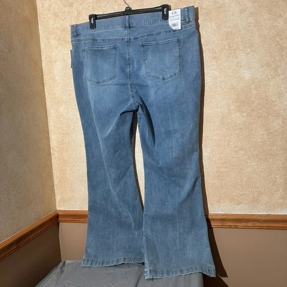 NEW Gloria Vanderbilt Women's Blue Jeans Size: 22 - Picture 4 of 15